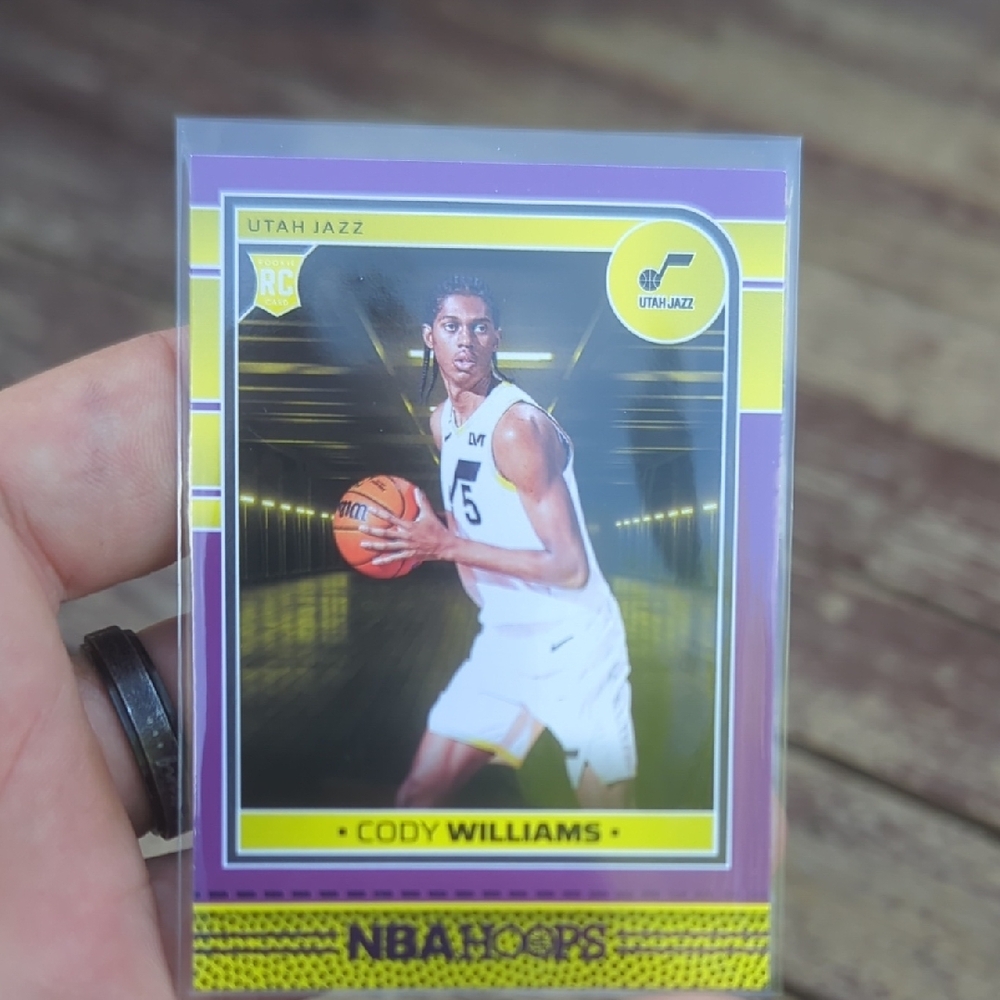 Utah Jazz NBA Hoops Trading Card